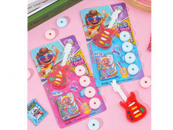 Конфета арт. 835267/835250 Набор "Гитара" 27 г на листе 20 шт. в кор.*