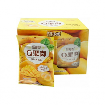 Мармелад арт. 950024-4/950017-4 Фруктовый Манго 28 г 20 шт. в кор.#