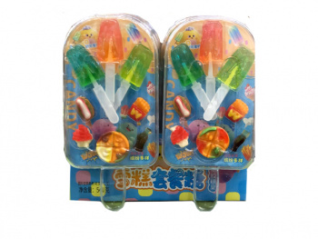 Конфета арт. 835205/835199 Набор карамель и мармелад 45 г на листе 12 шт. в кор.*