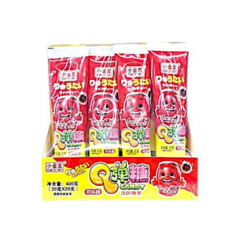 Конфета арт. 404120-2 Жидкая "Зубная паста" "Кола" 20 г 20 шт. в кор.',