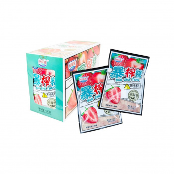 Конфета арт. 640176-4 Фруктовая "Клубника" 20 г 20 шт. в кор./;#