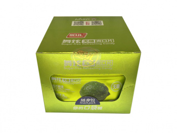 Конфета арт. 570467-8/570481 Карамель без сахара Мятный лайм 15 г 10 шт. в кор.',#