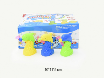 Вентилятор арт. 868-2 Дельфин цвета микс (12 шт.)_