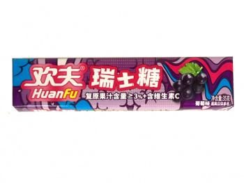 Конфета арт. 405682/405583 Жевательная "Виноград" 35 г 20 шт. упаковка*